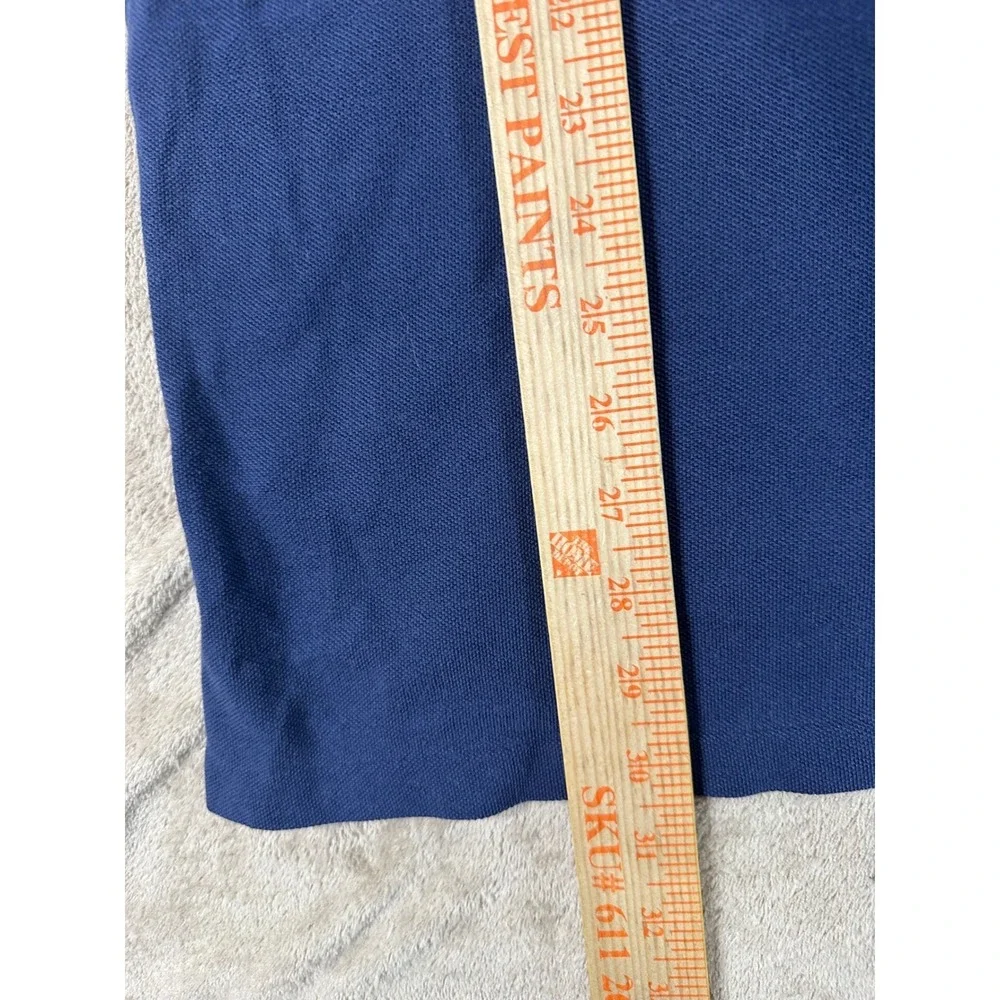 Vintage Polo Polo Golf Shirt Men Size XL Blue Short-Sleeve Crystal Down Logo S/S